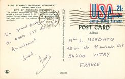 CPM Fort Stanwix National Monument Rome New York City of American History