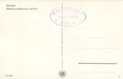 CPM Zermatt Riffelalp Mit Matterhorn 4476 m