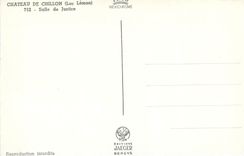 CPA Chateau de Chillon (Lac Leman) Salle de Justice