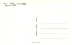 CPA Chateau de Chillon la Premiere Cour