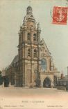 CPA Blois La Cathedrale Pericat Libraire Tours