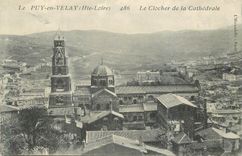 CPA le Puy en Velay (Hte Loire) le Clocher de la Cathedrale