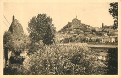 CPA la Douce France Auvergne le Puy (Haute Loire) les Rochers Corneille et St Michel d'Aiguilhe
