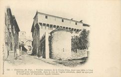 CPA Environs du Puy Vieilles Maisons de la Chaise Dieu (carte 1900)