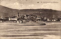 CPA Fontarabie Seen of Hendaye