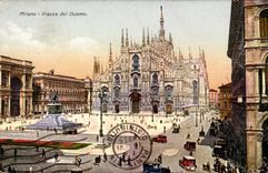 CPA Italy Italia Milano Piazza del Duomo
