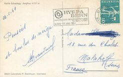 CPM Kleine Scheidegg Jungfrau 4167m