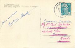 CPM Cabrerets (Lot) Les Ruines Anglaises Chateau du Diable