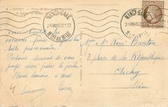 CPA Nancy Place de Statue de Stanislas