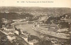 CPA Lyon Vue Panoramique Prise du Coteau de Saint Just
