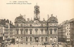 CPA Lyon L'Hotel de Ville Construit de 1646 a 1672 par Simon Maupin
