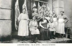 REPRO Lamastre (Ardeche) Rue du Savel Charcuterie Raymond