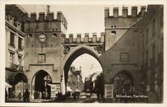 Bavaria-Bayern-Munchen-Karlstor - CPA