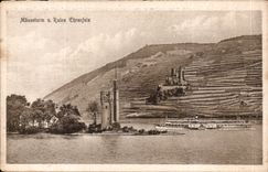 Bingen- Mauseturm U Ruins Ehrenfels-CPA