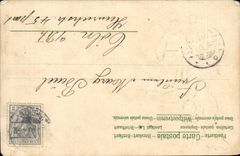 Herlizlichen Gluckwunsch zum Namentage- Salt Margaretha Marie Macoque- Sieh year Herz-CPA sharp