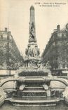 CPA Lyon Place de la Republique et Monument Carnot
