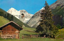 CPM Sessalbahn Kandersteg Oeschinen Mit Blumlisalp (Hotel Pension Oeschinensee)