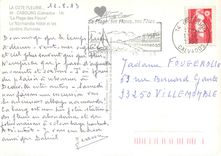 CPM la Cote Fleurie Cabourg (Calvados) la Plage des Fleurs le Normandie Hotel et les Jardins
