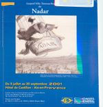 CPM Exposition du 5 Juillet au 30 Septembre 2001 Galerie d'Art du Conseil General des Bouches du Rhone Aix en Provence