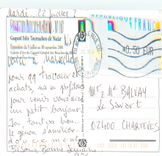 CPM Exposition du 5 Juillet au 30 Septembre 2001 Galerie d'Art du Conseil General des Bouches du Rhone Aix en Provence