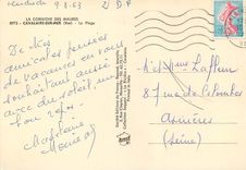 CPM Cavalaire sur Mer (Var)la Corniche des Maures la Plage