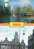 CPM Arras Pas de Calais le Jardin Minelle