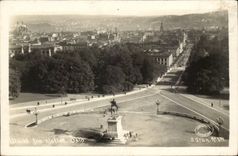 CPA Norway Norway Oslo Utsikt FRA Slottet