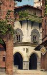 CPA Italie Italia Torino Castello Medievale Cortile