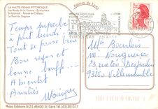 CPM La Haute Vienne Pittoresque Les Bords de la Vienne Eymoutiers St Leonard Peyrat Le Chateau Le Pont du Dognon