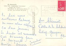 CPM Cabourg Calvados Plage des Fleurs Residence du Normandy Home