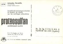 CPM Proteosulfan proteolysat soufre tetraodon Fluviatilis