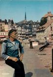 CPM Honfleur Calvados Le coin du Pecheur 