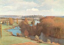 CPM Gaston Boucart Perspective sur Angouleme Musee des Beaux Arts 