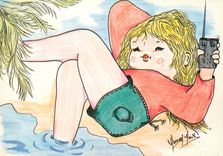 CPM Enfant Radio telecommande