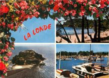 CPM La Londe les Maures Plage de l Estagnol Le Port Miramar 