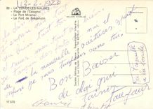 CPM La Londe les Maures Plage de l Estagnol Le Port Miramar