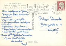 CPM Les Andelys Eure Vallee de la Seine Vue generale L Eglise Le Chateau Gaillard 