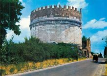 CPM Roma Tombe de Cecilia Metella et Voie Appienne Antique 