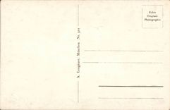 CPA Muenchen Blick vom Rathaus zur Frauenkirche