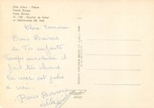 CPM Cote d'Azur France French Riviera Coucher de Soleil en Mediterranee (Var)