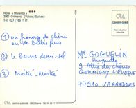 CPM Hotel Marenda Grimentz Valais Suisse