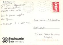 CPM Saarlandischer Rundfunk Funkhaus Halberg