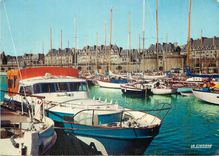 CPM La Cigogne Saint Malo (Ille et Vilaine) La Grande Porte Bateaux