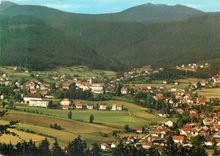 CPM Luftkurort bodenmais Im Bayerischen Wald mit Groben Arber (1457 m)