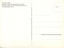 CPM Aachen Dom Apsis der Chorhalle Vollendet 1414 Fenster W Benner 1951