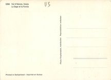 CPM Val d'Herens Valais La Sage et la Forcla