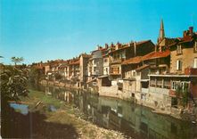 CPM Le Cantal Pittoresque Aurillac (Cantal) alt 620 m Vieilles Maisons Pittoresques sur les Bords de la Jordan