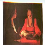 CPM Musee des Beaux Arts Rennes Georges de la Tour Le Nouveau Ne ca 1848