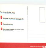 CPM Parlons Mieux parlons Mobile SFR Photographiez cette Image avec votre Mobile et Envoyez votre excuse par MMS