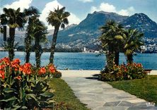 CPM Lugano Paradiso Lugolago e Vista Sul Monte Bre